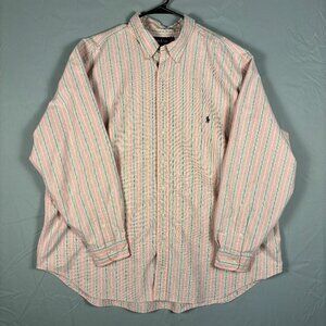 Ralph Lauren Men’s Classic Fit Button Down Shirt – 100% Cotton